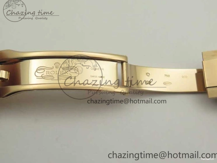 On Daytona Gold Black Super Clone Best Dial 116515 Edition 1:1 Rubber A4130 Strap Rose V2 ARF 1229